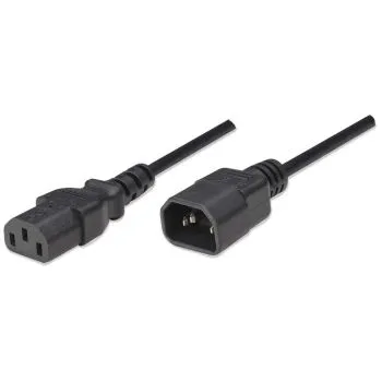 Manhattan Power Extension Cable C13 to C14, 1.8 m 301152