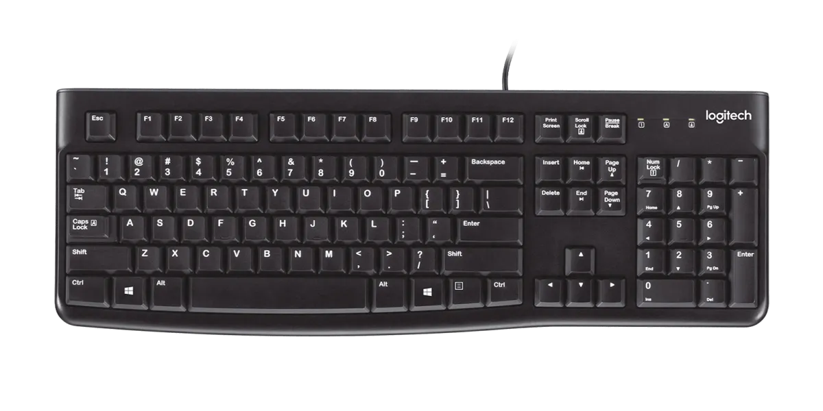 Logitech K120 USB Keyboard AZERTY