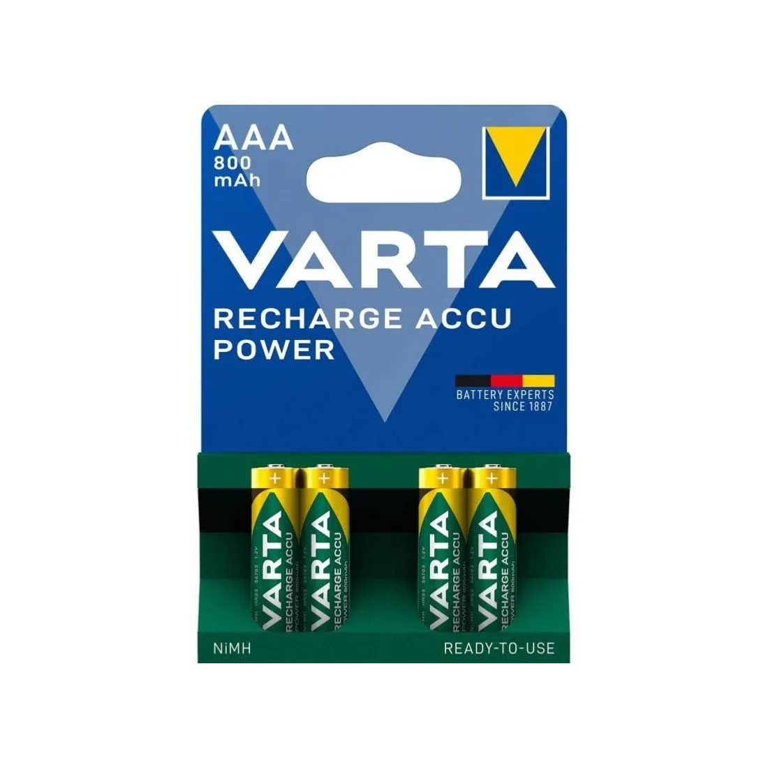 Varta Recharge Accu Power AAA 1000 mAh 4-pack