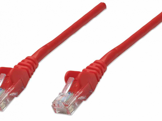 Intellinet Cat5e RJ-45 UTP Patch Cable 0.5m Red 318198