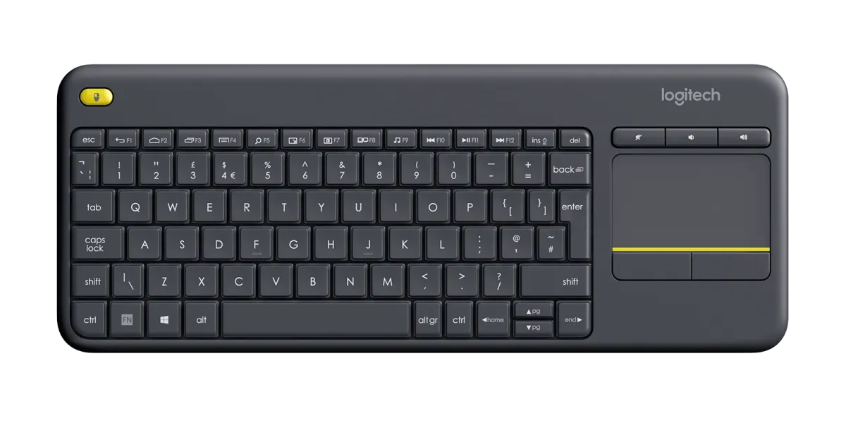 Logitech K400 Plus Touchpad Keyboard