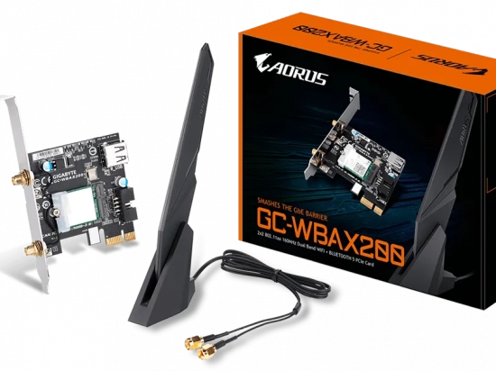 Gigabyte GC-WBAX200 PCIe WiFi 6 Bluetooth 5.1