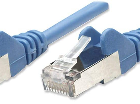 Intellinet Cat5e RJ-45 SFTP Patch Cable 1m Blue 330503