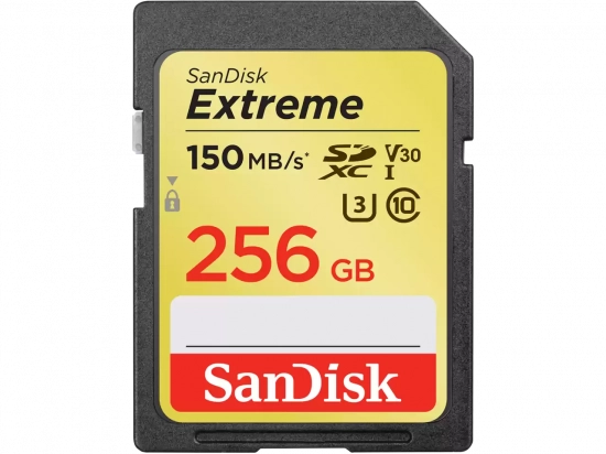 SanDisk Extreme SD UHS-I 256 GB