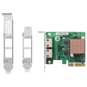 Qnap QXG-2G2T-I225 2 x 2.5GbE PCIe Low-profile Network Adapter