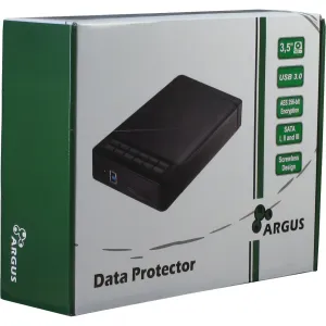 Argus GD-35LK01 3.5" USB3 External Enclosure with Password