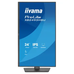 Iiyama ProLite XB2493HSU-B1 24" IPS monitor with pivot stand