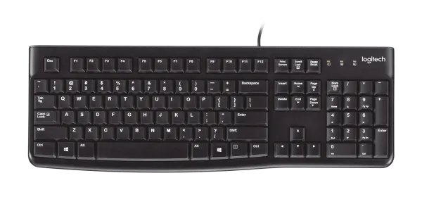 Product Logitech K120 USB Keyboard AZERTY Image