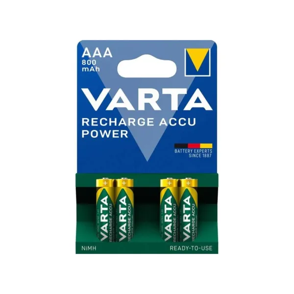 Produit Varta Recharge Accu Power AAA 1000 mAh 4-pack Image