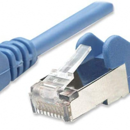 Intellinet Cat5e RJ-45 SFTP Patch Cable 1m Blue 330503